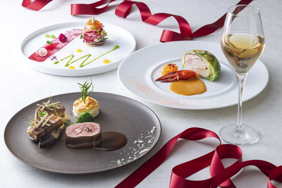 クリスマスのレストランプラン