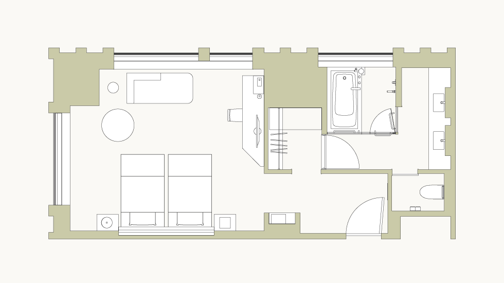 프리미어 코너 트윈 평면도