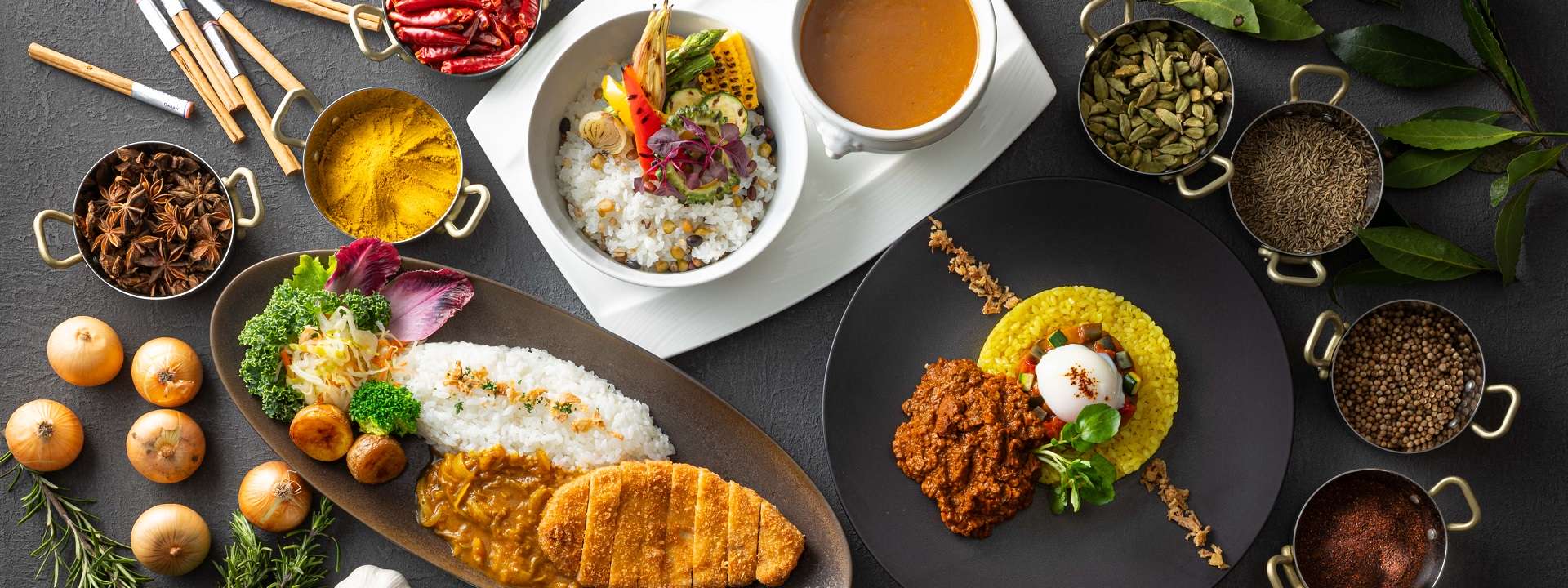 ORIGAMI Curry Selection