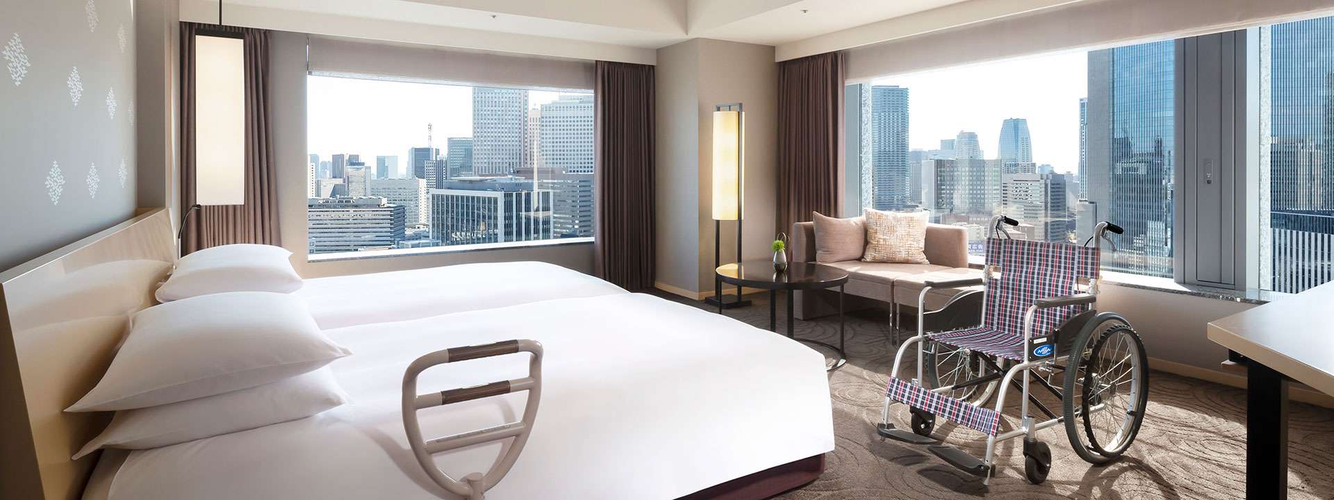 通用转角双床房