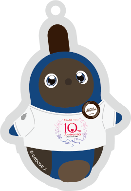 トワちゃんのオリジナルアクリルキーホルダーとコースター