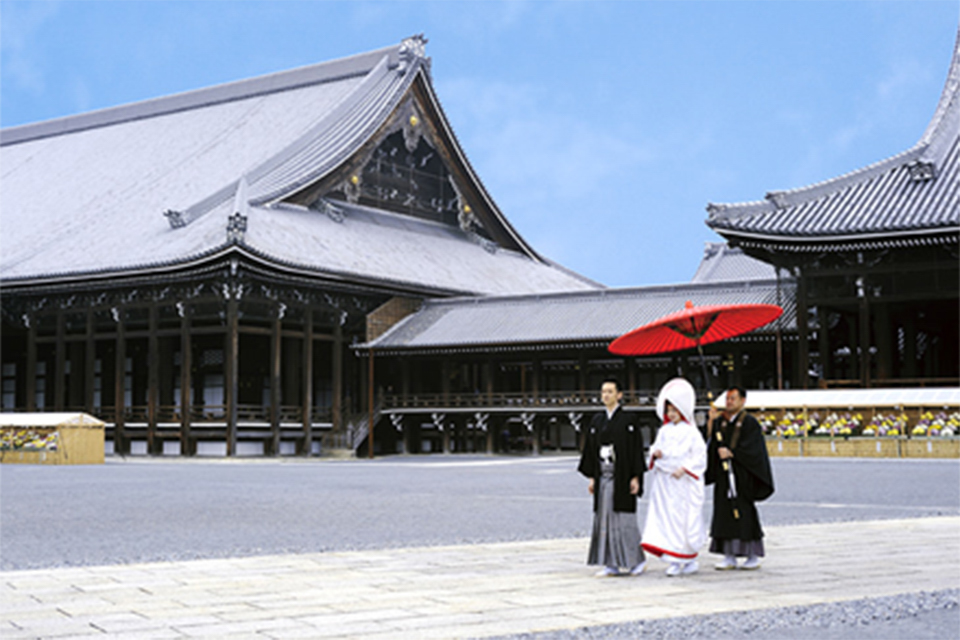 Nishi Honganji Temple Wedding Support Plan