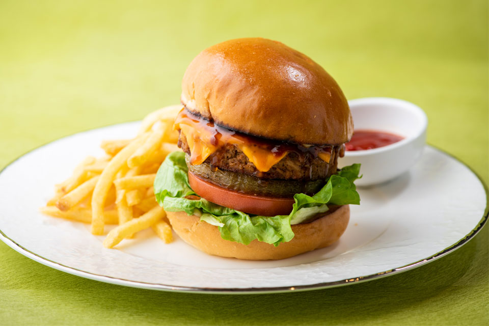 亜麻仁ベジバーガーのレシピ