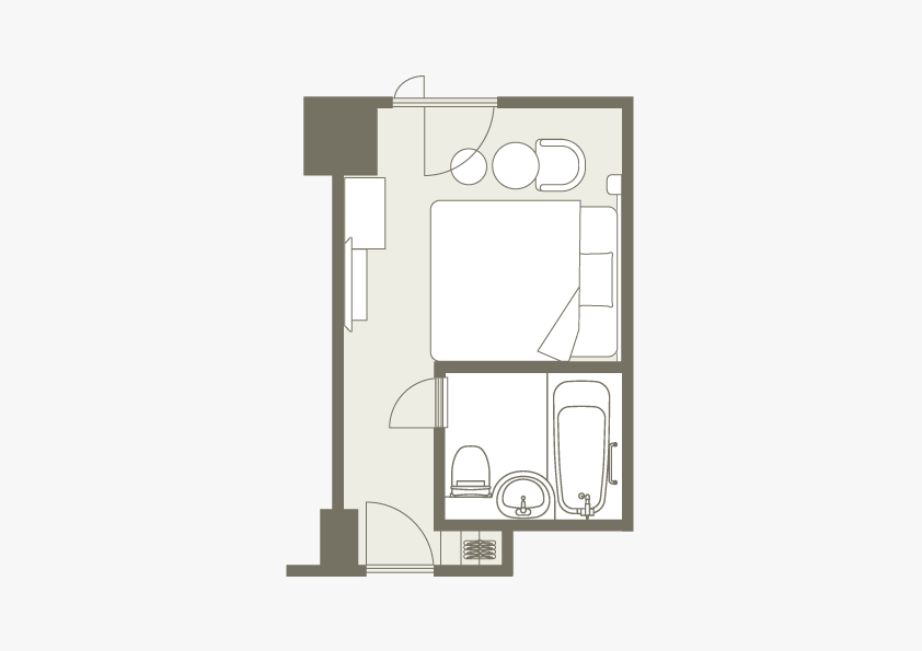 스탠다드 더블 평면도