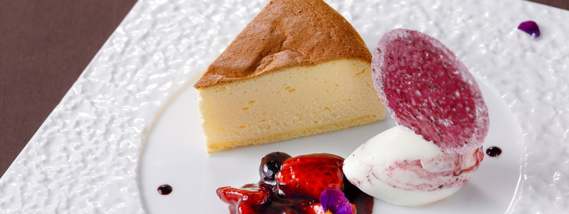 Souffle cheesecake