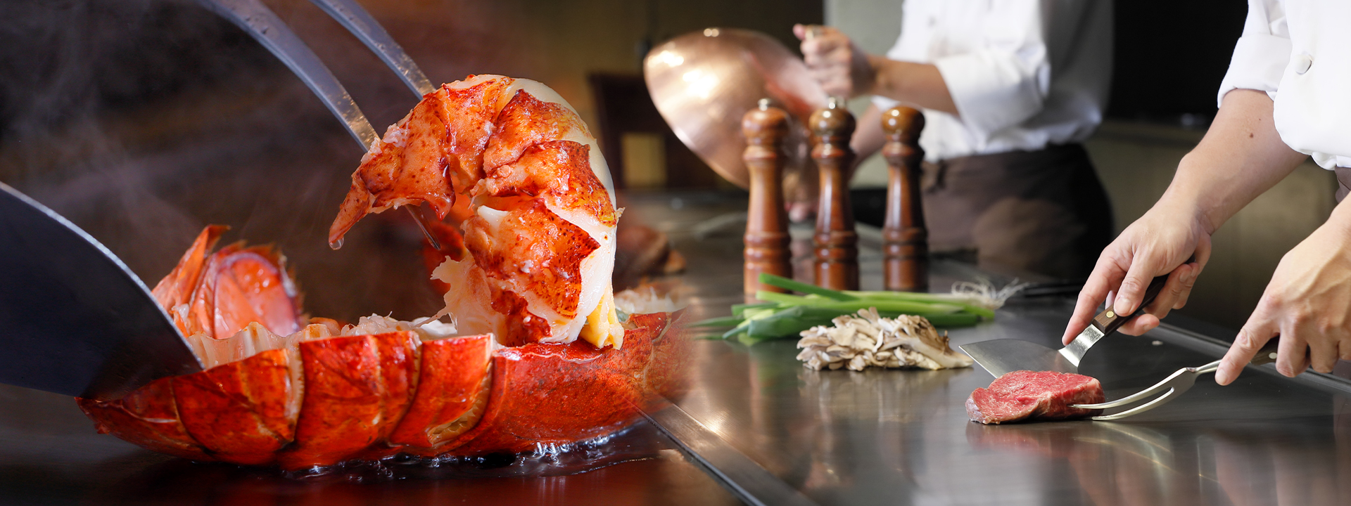 ペアディナーメニュー「暁」