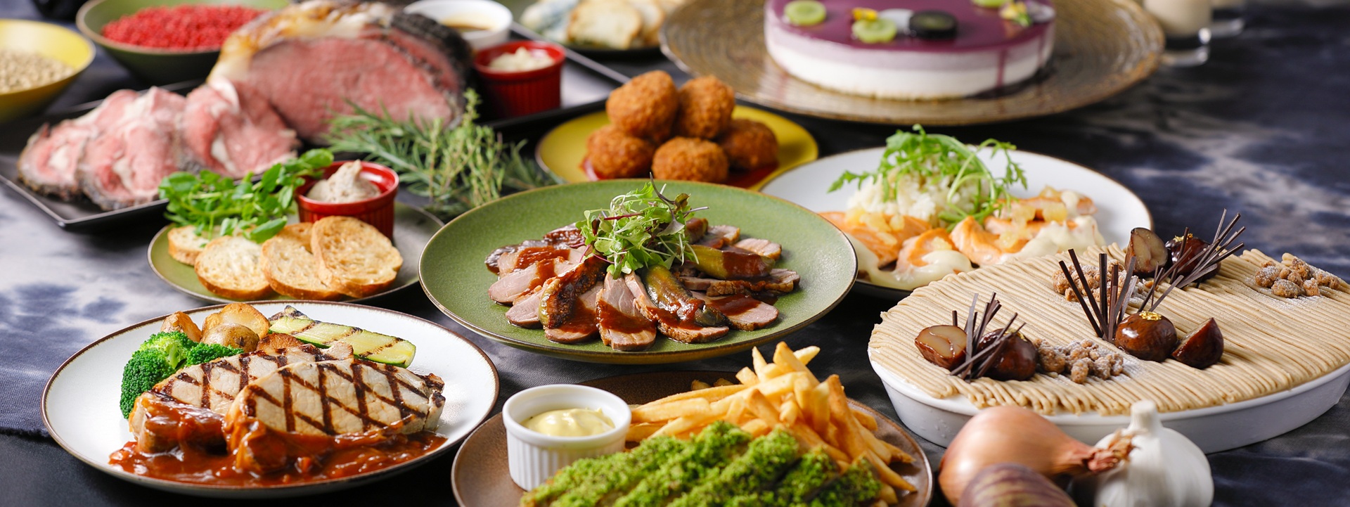 ウィークエンドブッフェ「～シェフのライブパフォーマンス＆ビストロフェア～ Bistro de Montmartre 」