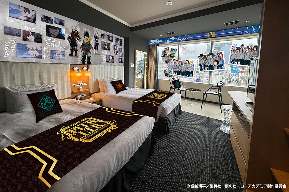 アニメ『僕のヒーローアカデミア』コラボ「HOTEL PLUS ULTRA」期間限定