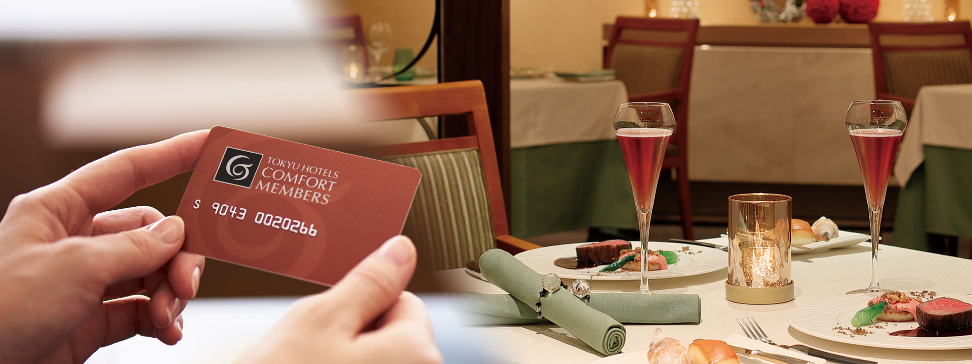 COMFORT MEMBERS Member-only services