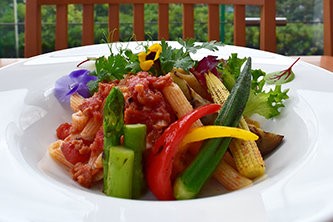 Vegetarian and vegan menu